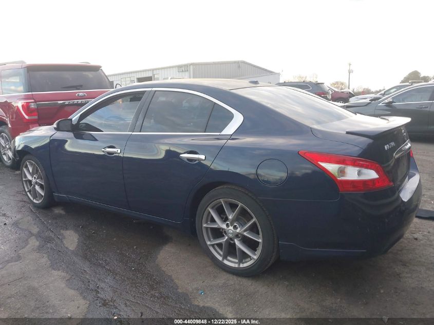 2011 Nissan Maxima 3.5 Sv VIN: 1N4AA5AP9BC810129 Lot: 44009848