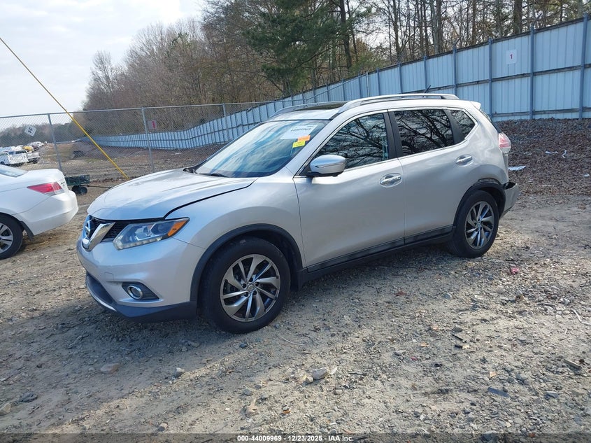 2015 Nissan Rogue Sl 5N1AT2MT9FC769238 photo 1