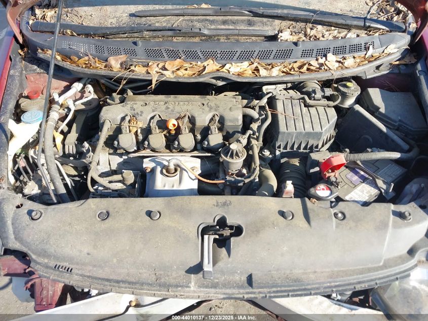 2010 Honda Civic Lx VIN: 2HGFA1F56AH541424 Lot: 44010137