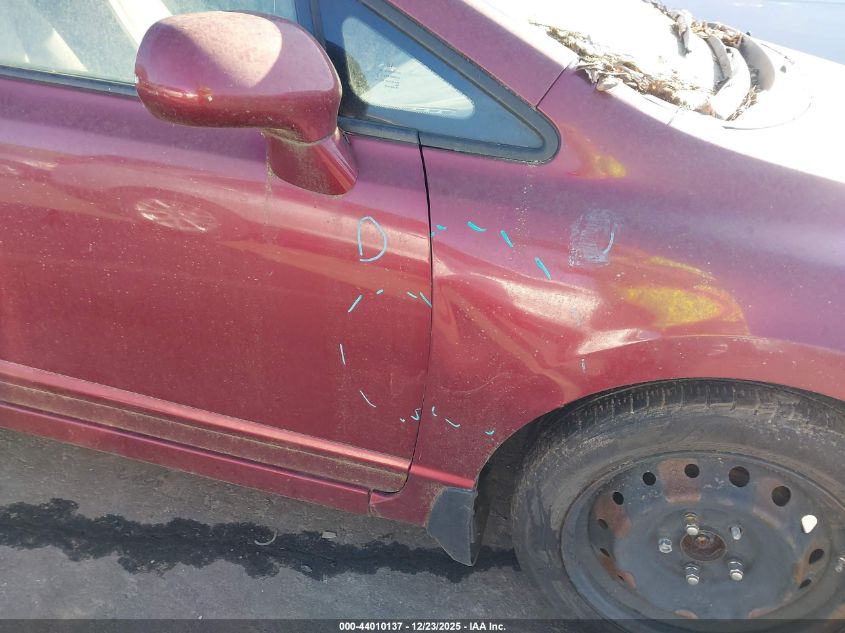 2010 Honda Civic Lx VIN: 2HGFA1F56AH541424 Lot: 44010137