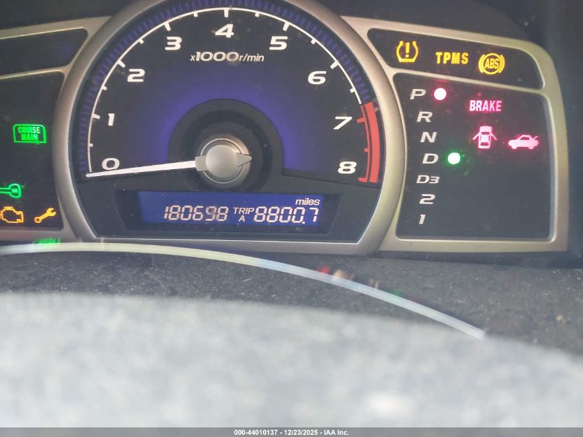 2010 Honda Civic Lx VIN: 2HGFA1F56AH541424 Lot: 44010137