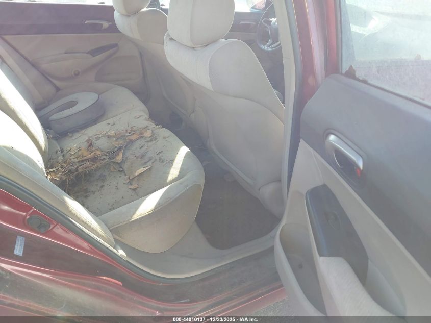 2010 Honda Civic Lx VIN: 2HGFA1F56AH541424 Lot: 44010137