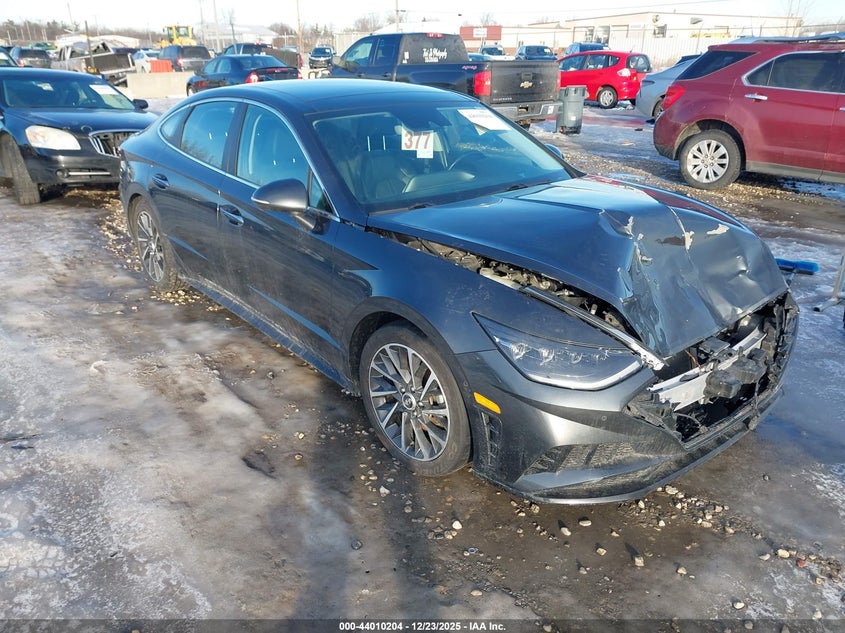 KMHL34J21NA197592 2022 Hyundai Sonata Limited auction photo 1