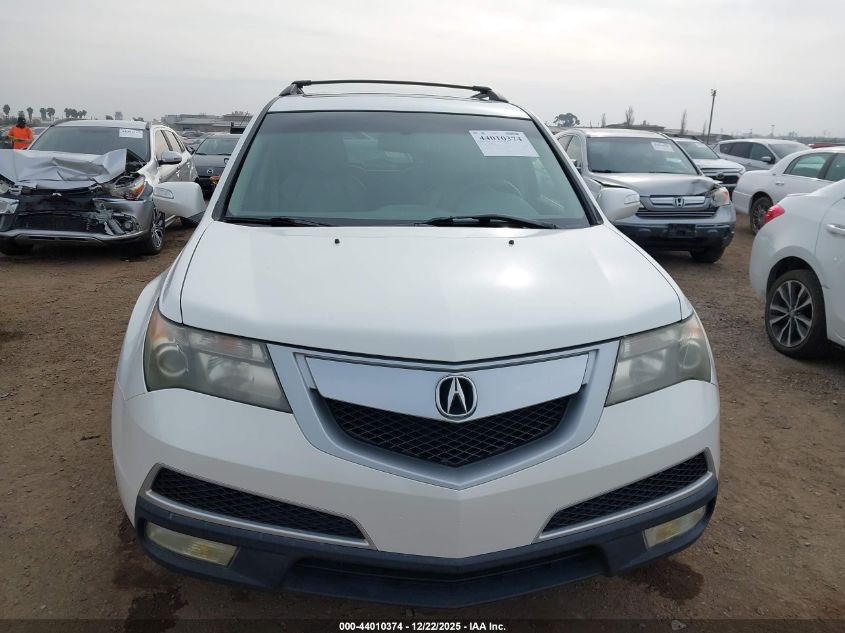 2011 Acura Mdx VIN: 2HNYD2H2XBH515962 Lot: 44010374