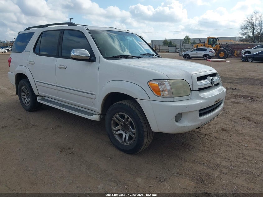 5TDZT38A97S293286 2007 Toyota Sequoia Limited V8 auction photo 1