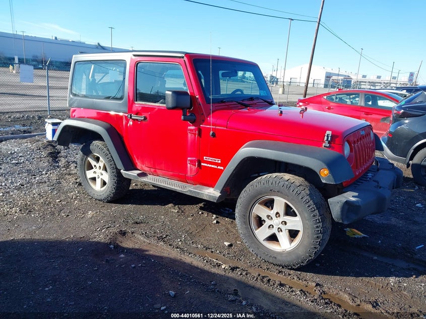 1C4AJWAG3CL277843 2012 Jeep Wrangler Sport auction photo 1