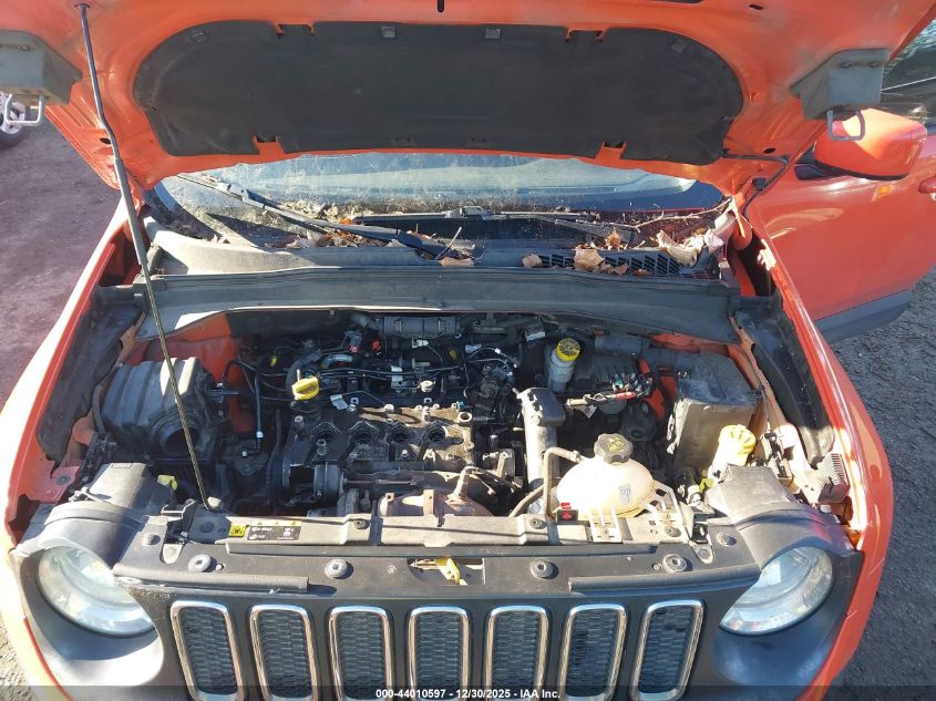 2017 Jeep Renegade Latitude 4X4 VIN: ZACCJBBH2HPF08081 Lot: 44010597