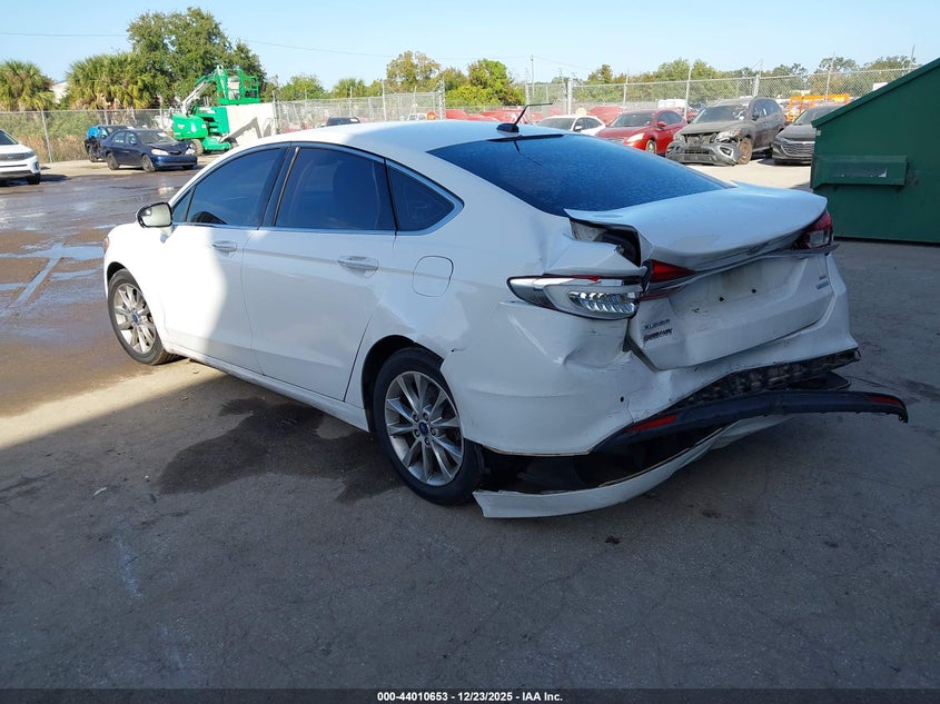 VIN 3FA6P0HD2HR287419 2017 FORD FUSION SE
