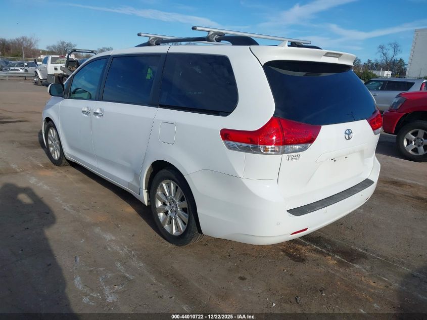 2011 Toyota Sienna Xle VIN: 5TDDK3DC1BS021988 Lot: 44010722