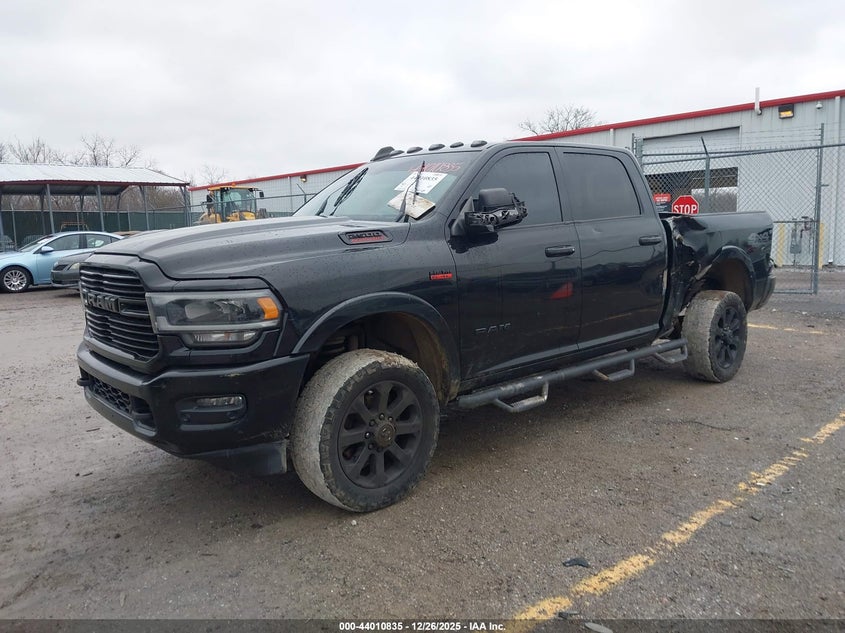 Vin: 3c6ur5fj1kg521111, lot: 44506590, ram 2500 laramie  4x4 6'4 box 20192