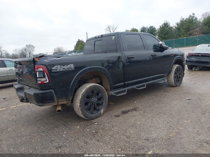 Vin: 3c6ur5fj1kg521111, lot: 44506590, ram 2500 laramie  4x4 6'4 box 20194