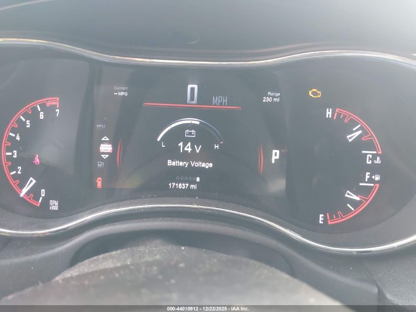 2014 Dodge Durango Sxt VIN: 1C4RDHAG0EC370232 Lot: 44010912