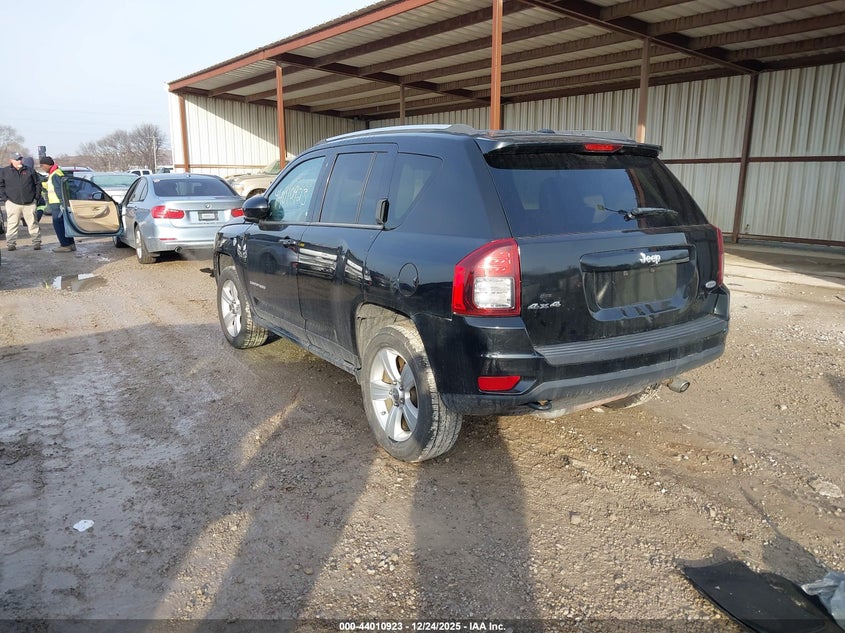 Vin: 1c4njdeb2ed549221, lot: 44506678, jeep compass latitude 20143