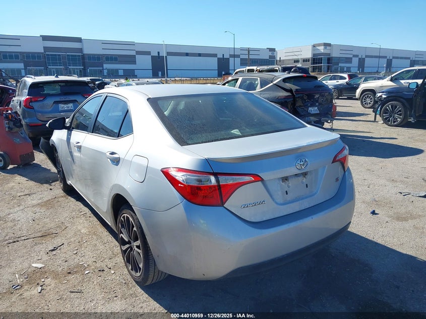 2015 Toyota Corolla S Plus