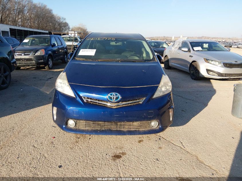2013 Toyota Prius V Five VIN: JTDZN3EU1D3216305 Lot: 44010973