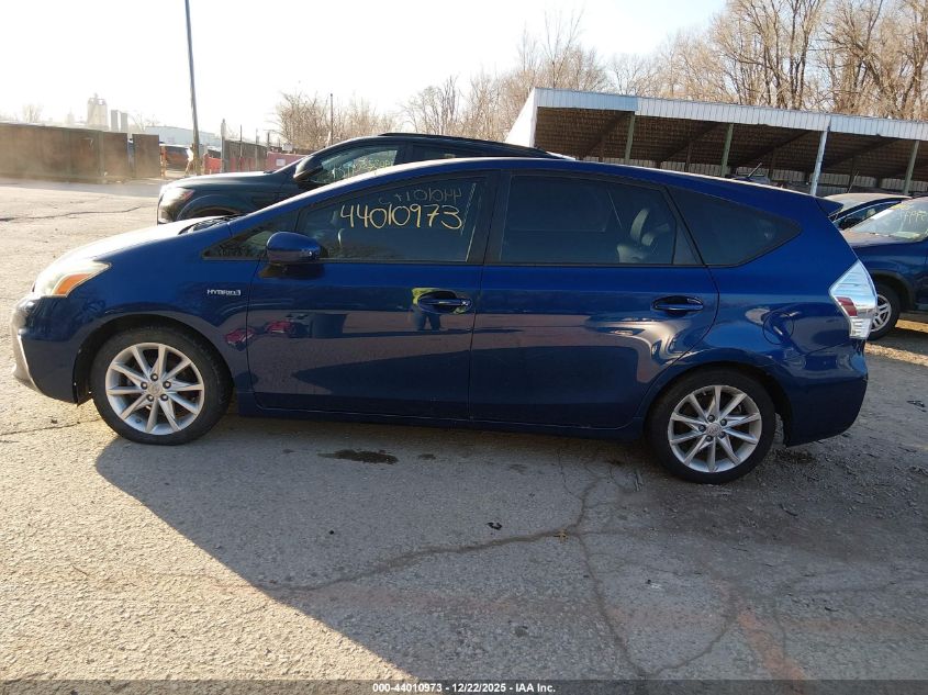 2013 Toyota Prius V Five VIN: JTDZN3EU1D3216305 Lot: 44010973
