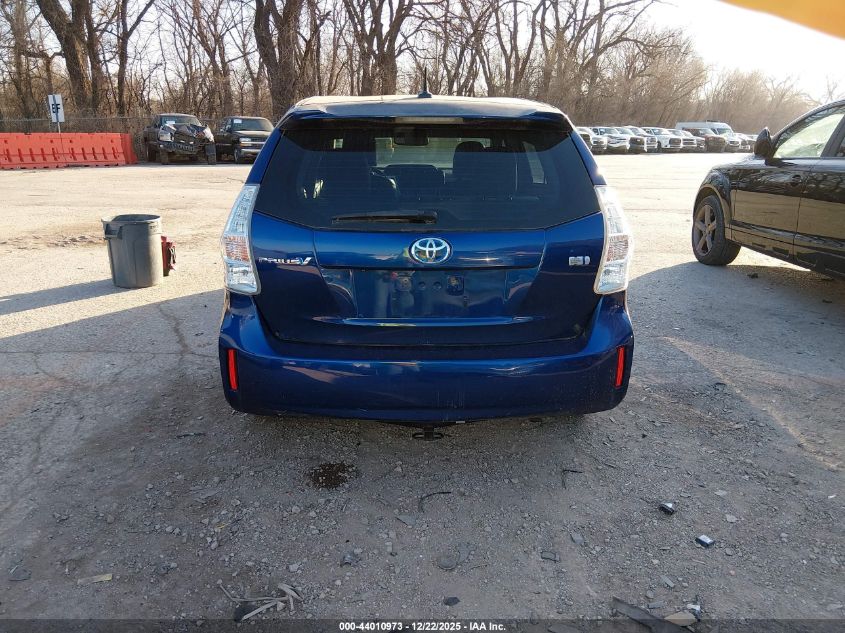 2013 Toyota Prius V Five VIN: JTDZN3EU1D3216305 Lot: 44010973