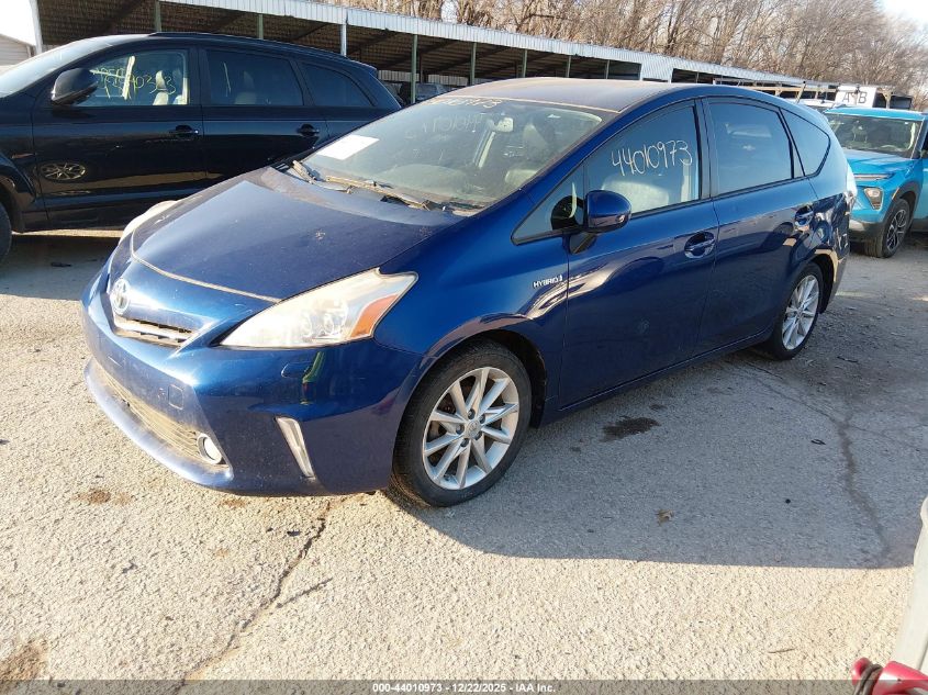 2013 Toyota Prius V Five VIN: JTDZN3EU1D3216305 Lot: 44010973
