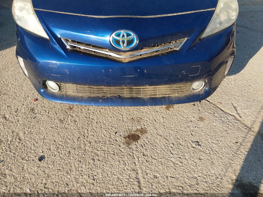 2013 Toyota Prius V Five VIN: JTDZN3EU1D3216305 Lot: 44010973