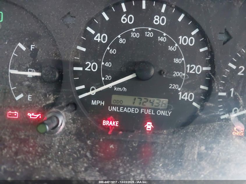 1997 Toyota Camry Le VIN: JT2BG22K7V0011043 Lot: 44011017