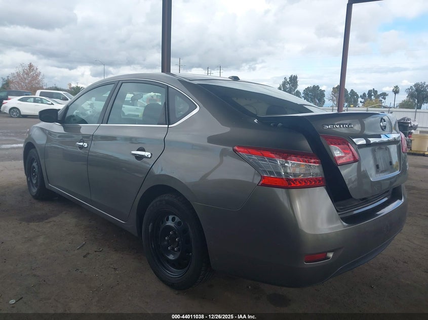 2015 Nissan Sentra Fe+ S/S/Sl/Sr/Sv