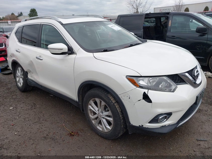 5N1AT2MV9FC812011 2015 Nissan Rogue Sv auction photo 1