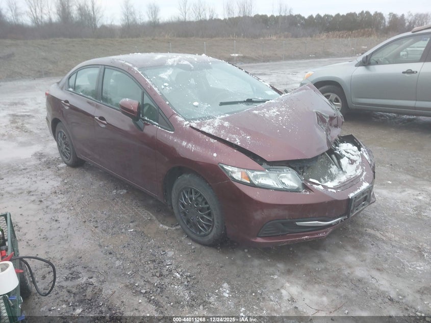 2HGFB2F55EH500372 2014 Honda Civic Lx auction photo 1