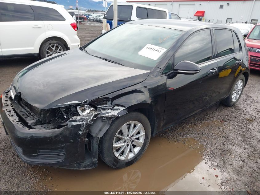 2015 Volkswagen Golf Tsi S 4-Door