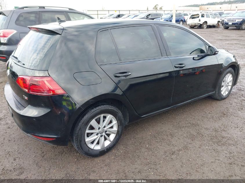 2015 Volkswagen Golf Tsi S 4-Door