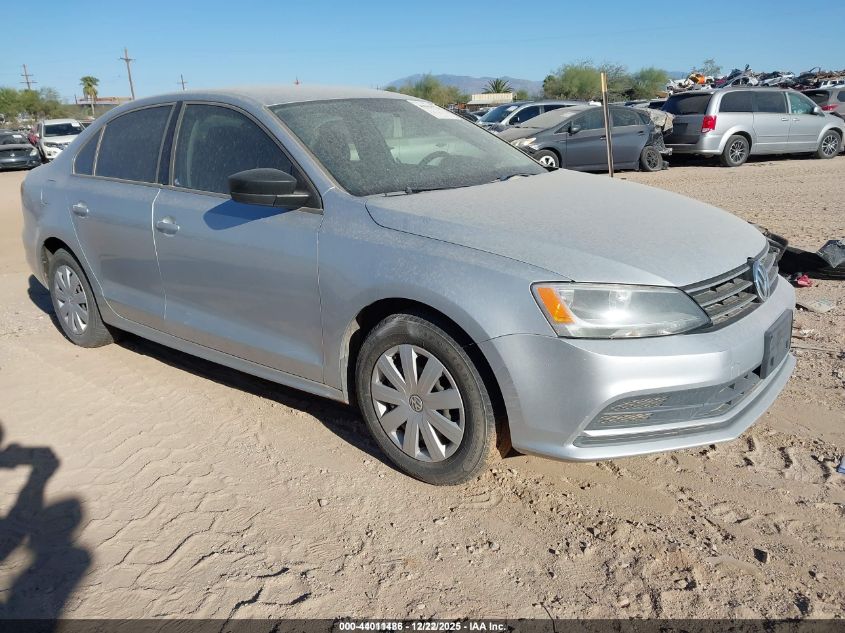 2016 Volkswagen Jetta 1.4T S VIN: 3VW167AJ8GM293587 Lot: 44011486