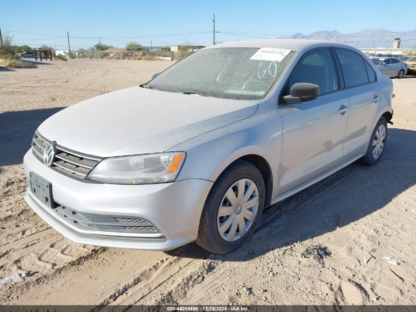 2016 Volkswagen Jetta 1.4T S VIN: 3VW167AJ8GM293587 Lot: 44011486
