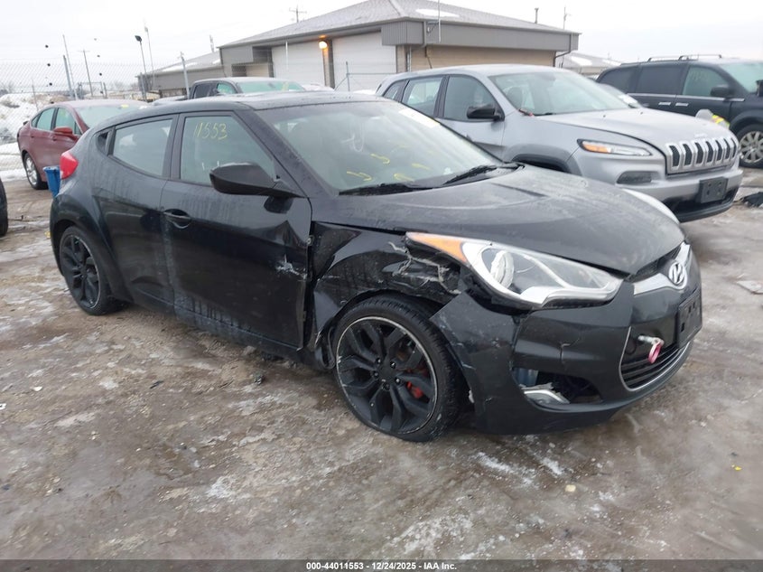 KMHTC6ADXDU094519 2013 Hyundai Veloster Base W/Gray auction photo 1