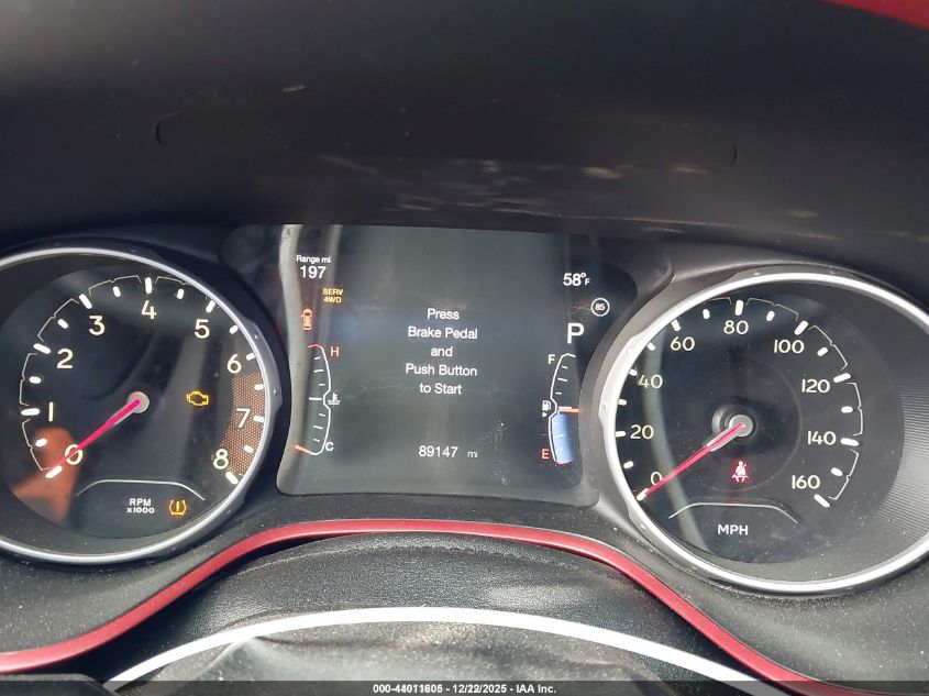 2020 Jeep Compass Trailhawk 4X4 VIN: 3C4NJDDB8LT184181 Lot: 44011605