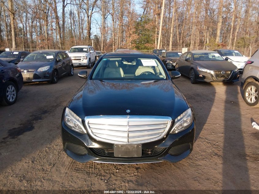 2015 Mercedes-Benz C 300 Luxury 4Matic VIN: 55SWF4KB2FU020600 Lot: 44011892