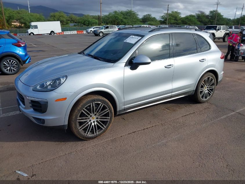 2017 Porsche Cayenne Platinum Edition