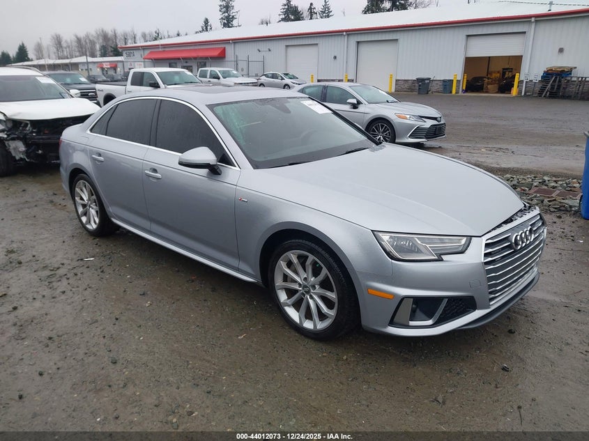 WAUDNAF43KA057158 2019 Audi A4 45 Premium auction photo 1