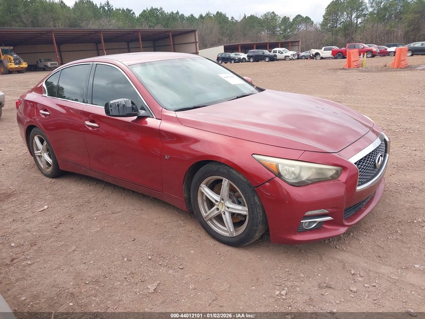 JN1BV7AP4EM673343 2014 Infiniti Q50 auction photo 1