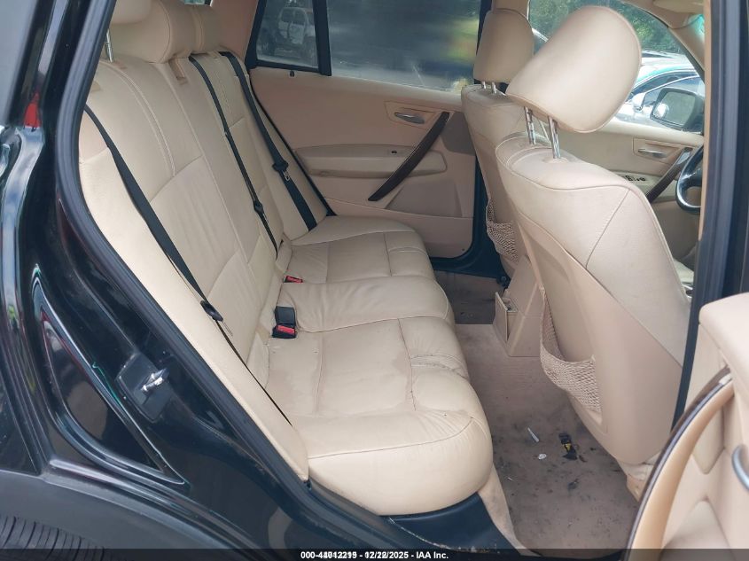 2006 BMW X3 3.0I VIN: WBXPA93476WG74690 Lot: 44012219