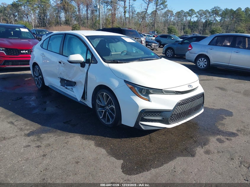 5YFS4MCE9MP066683 2021 Toyota Corolla Se auction photo 1