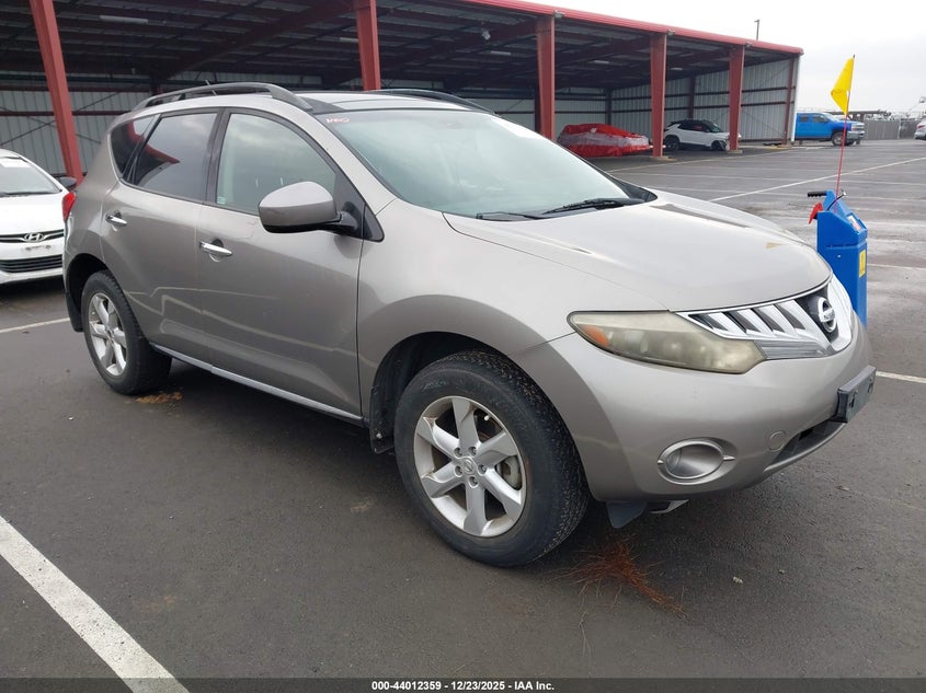 JN8AZ18W99W115817 2009 Nissan Murano Sl auction photo 1