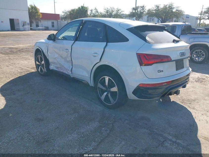 Vin: wa15aafy7r2102896, lot: 44508140, audi q5 sportback premium plus 45 tfsi s line quattro s tronic 20243