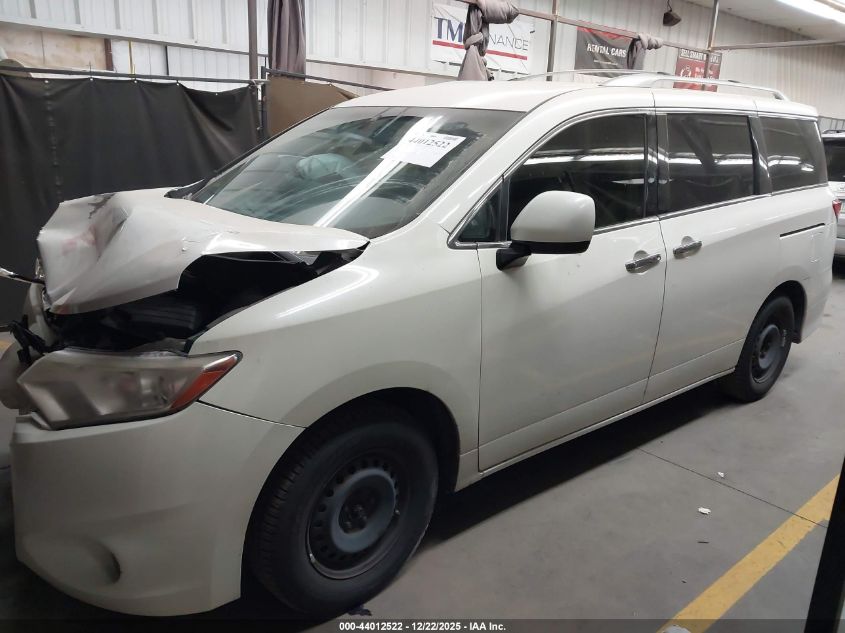 2015 Nissan Quest S VIN: JN8AE2KP7F9130233 Lot: 44012522