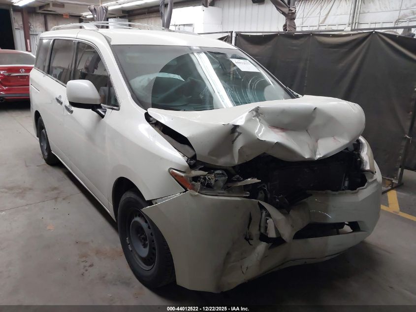 2015 Nissan Quest S VIN: JN8AE2KP7F9130233 Lot: 44012522