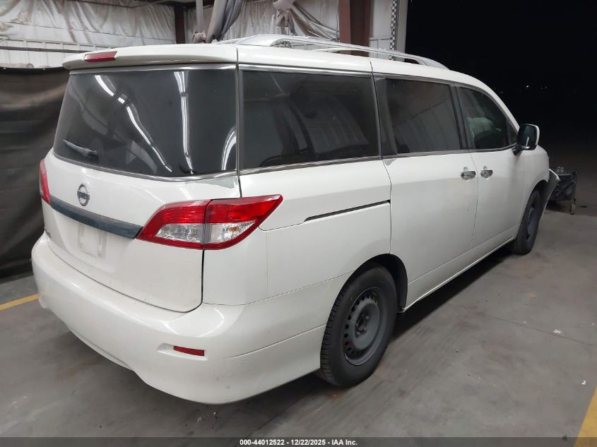 2015 Nissan Quest S VIN: JN8AE2KP7F9130233 Lot: 44012522