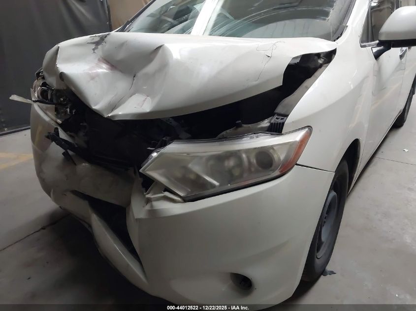 2015 Nissan Quest S VIN: JN8AE2KP7F9130233 Lot: 44012522