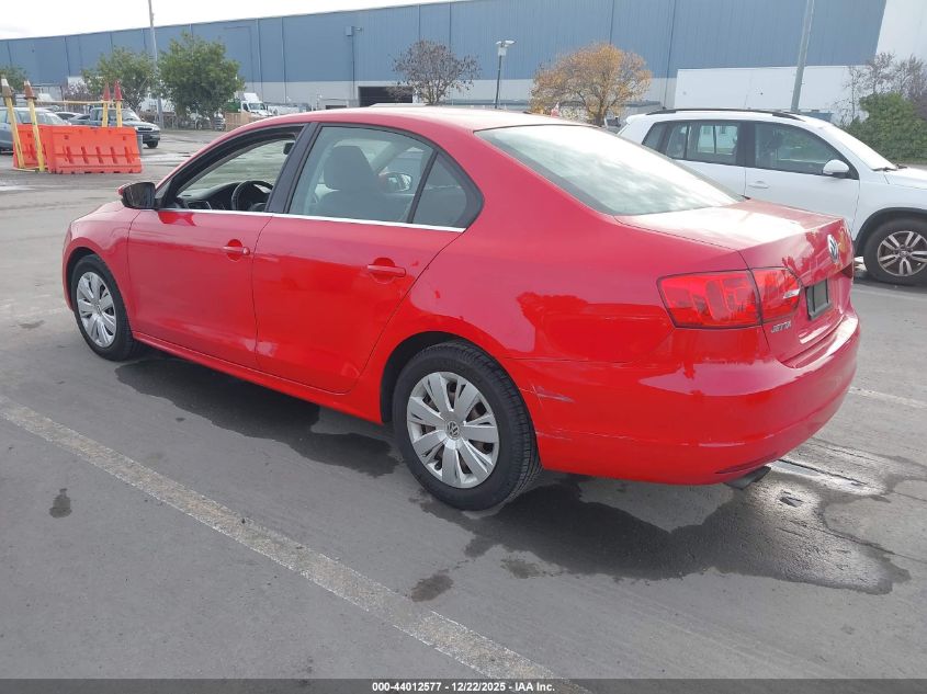 2013 Volkswagen Jetta 2.5L Se VIN: 3VWDP7AJ4DM215300 Lot: 44012577