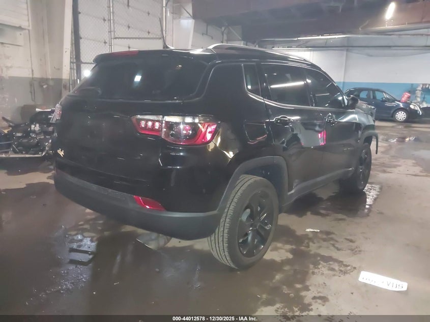 Vin: 3c4njdbb3mt569720, lot: 44508333, jeep compass altitude 4x4 20214