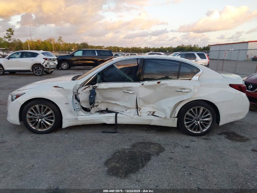 2020 Infiniti Q50 Luxe VIN: JN1EV7AP6LM206077 Lot: 44012579