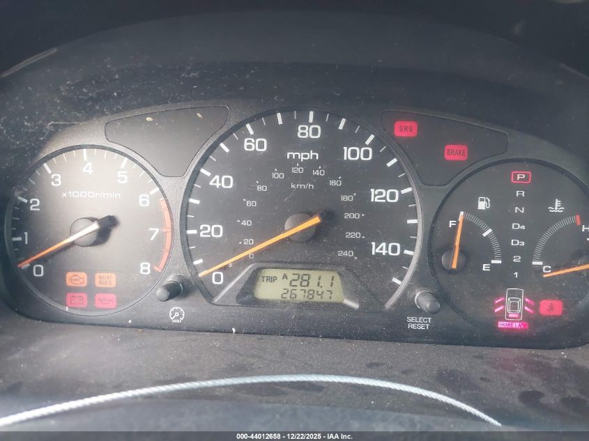 2001 Honda Accord 2.3 Lx VIN: 1HGCG66511A032371 Lot: 44012658