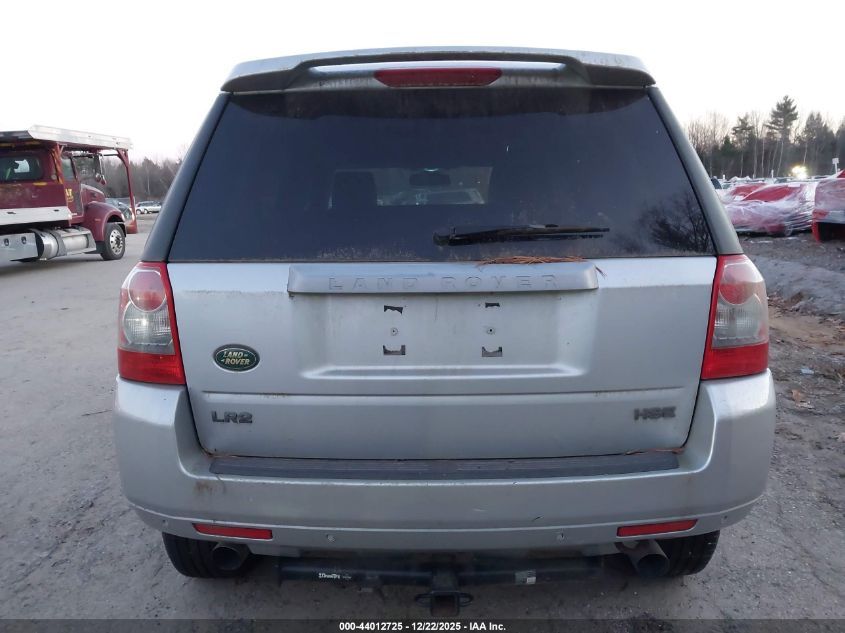 2008 Land Rover Lr2 Hse VIN: SALFT24NX8H063602 Lot: 44012725